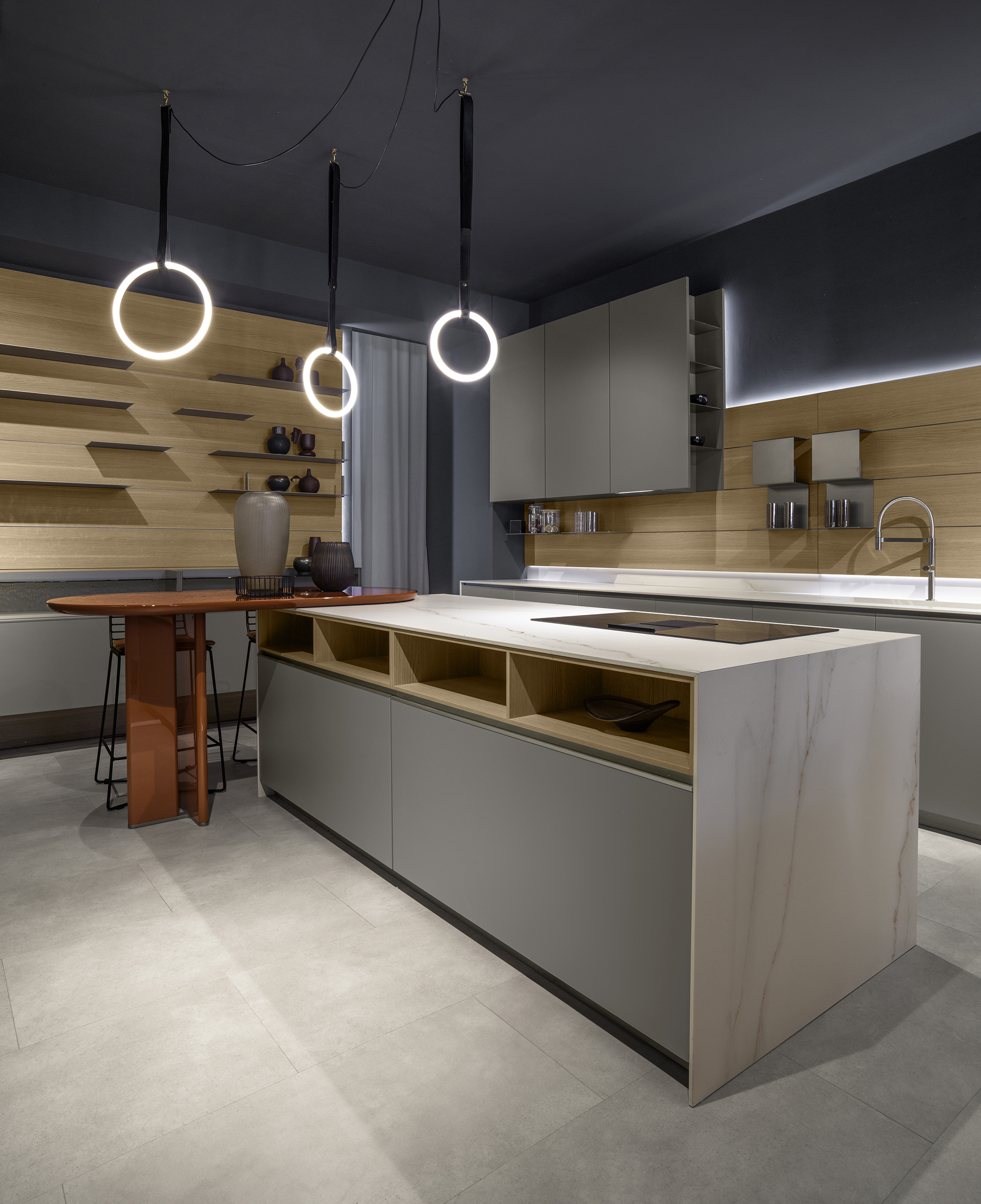 wood kitchen cabinets